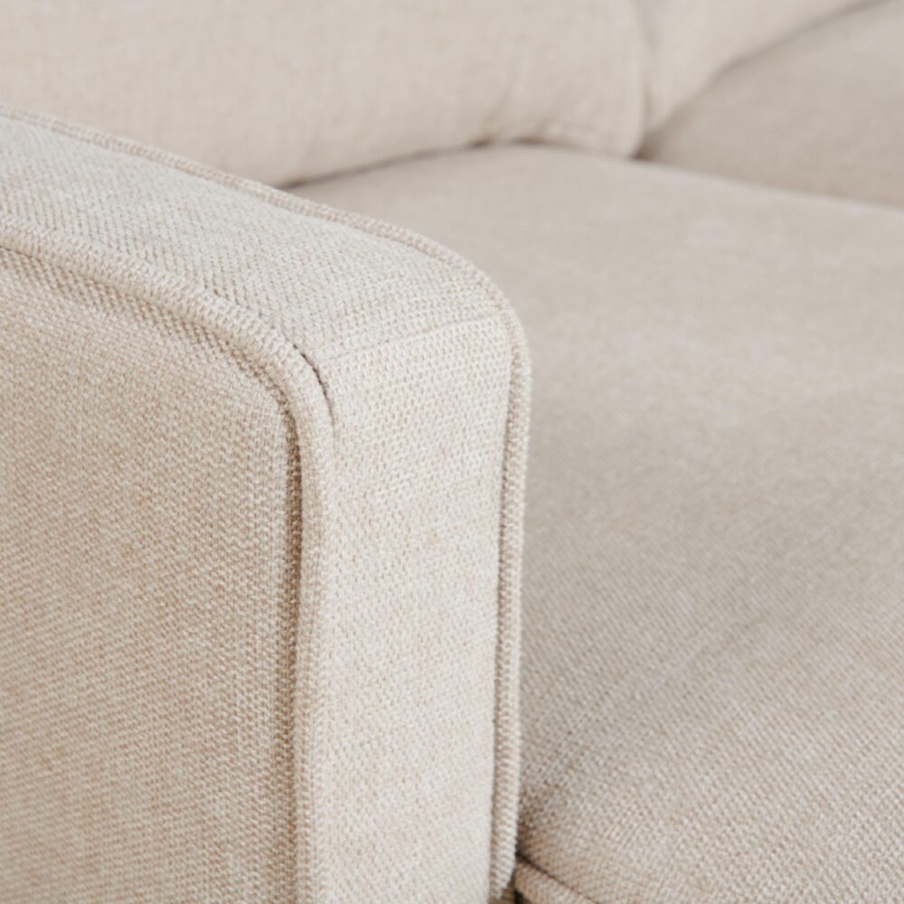 beige linnen hoekbank Lenne afbeelding 4