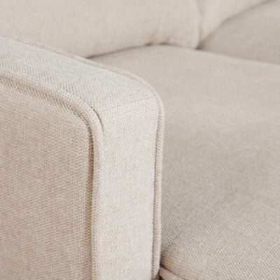 beige linnen hoekbank Lenne afbeelding 4