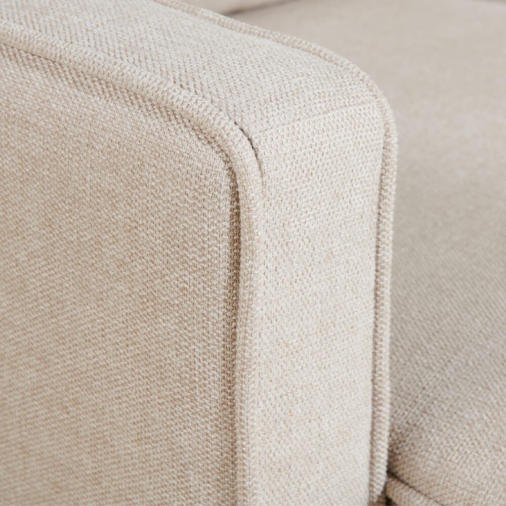 beige linnen hoekbank Lenne afbeelding 5