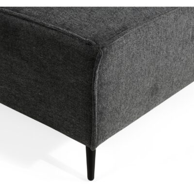 linnen hoekbank Cavik antraciet afbeelding 5