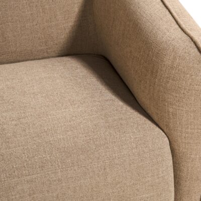 taupe hoekbank met chaise longue rechts Elna afbeelding 8