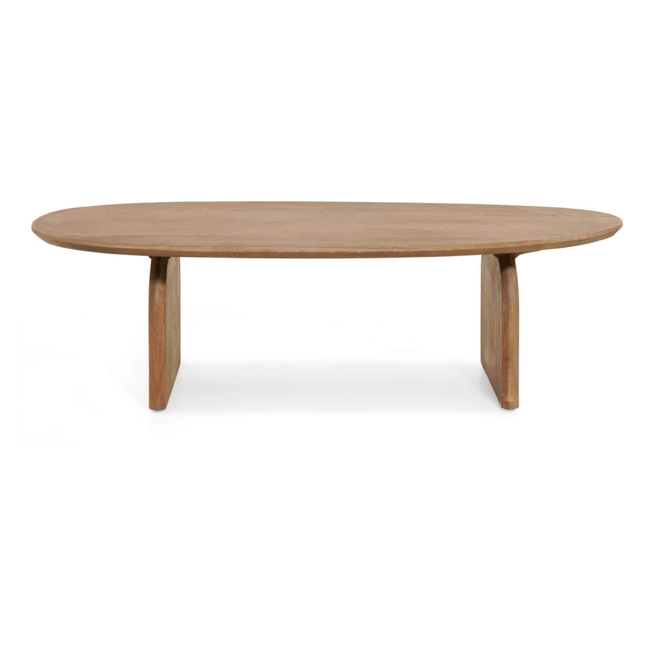 organische mangohouten salontafel Eira afbeelding 2