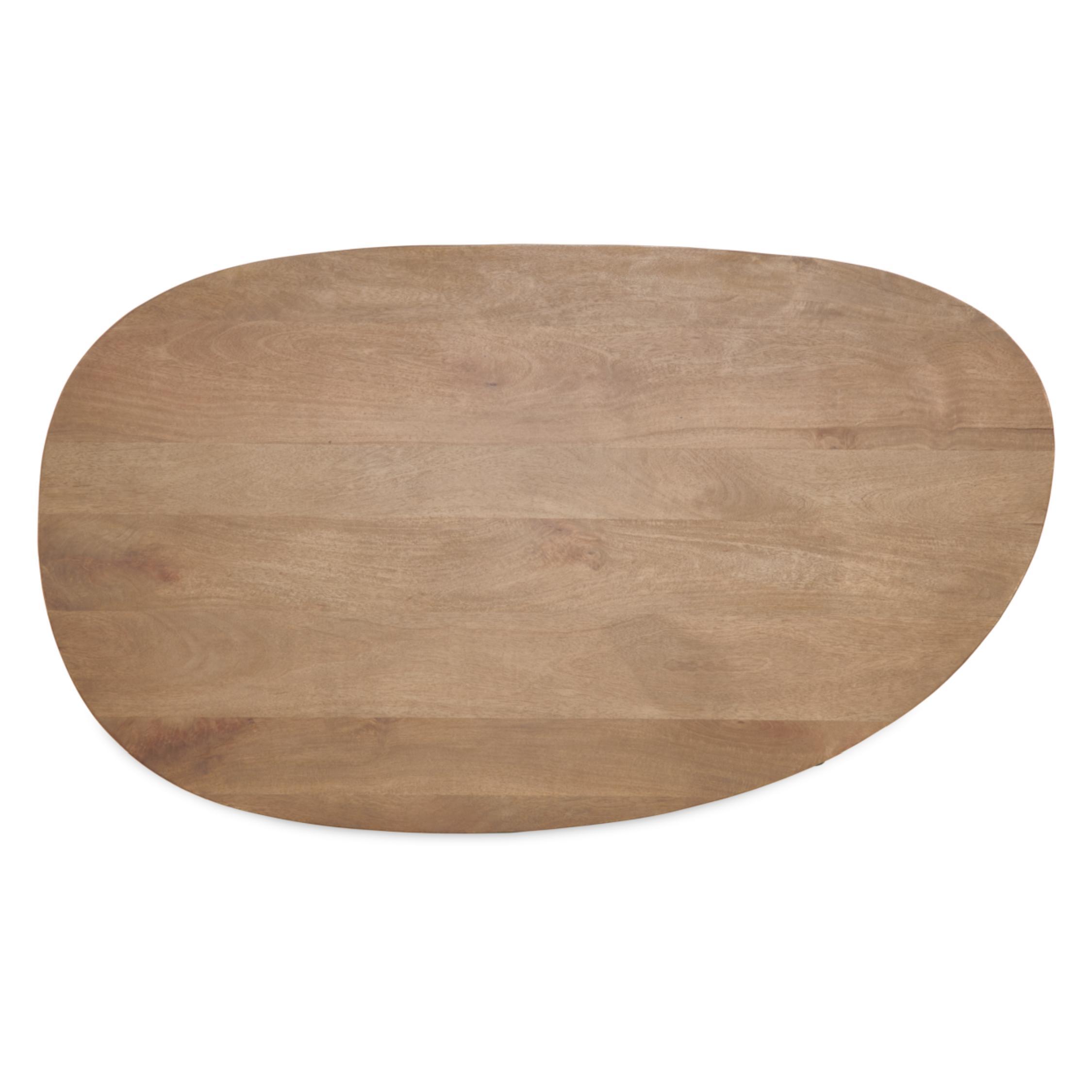organische mangohouten salontafel Eira afbeelding 3