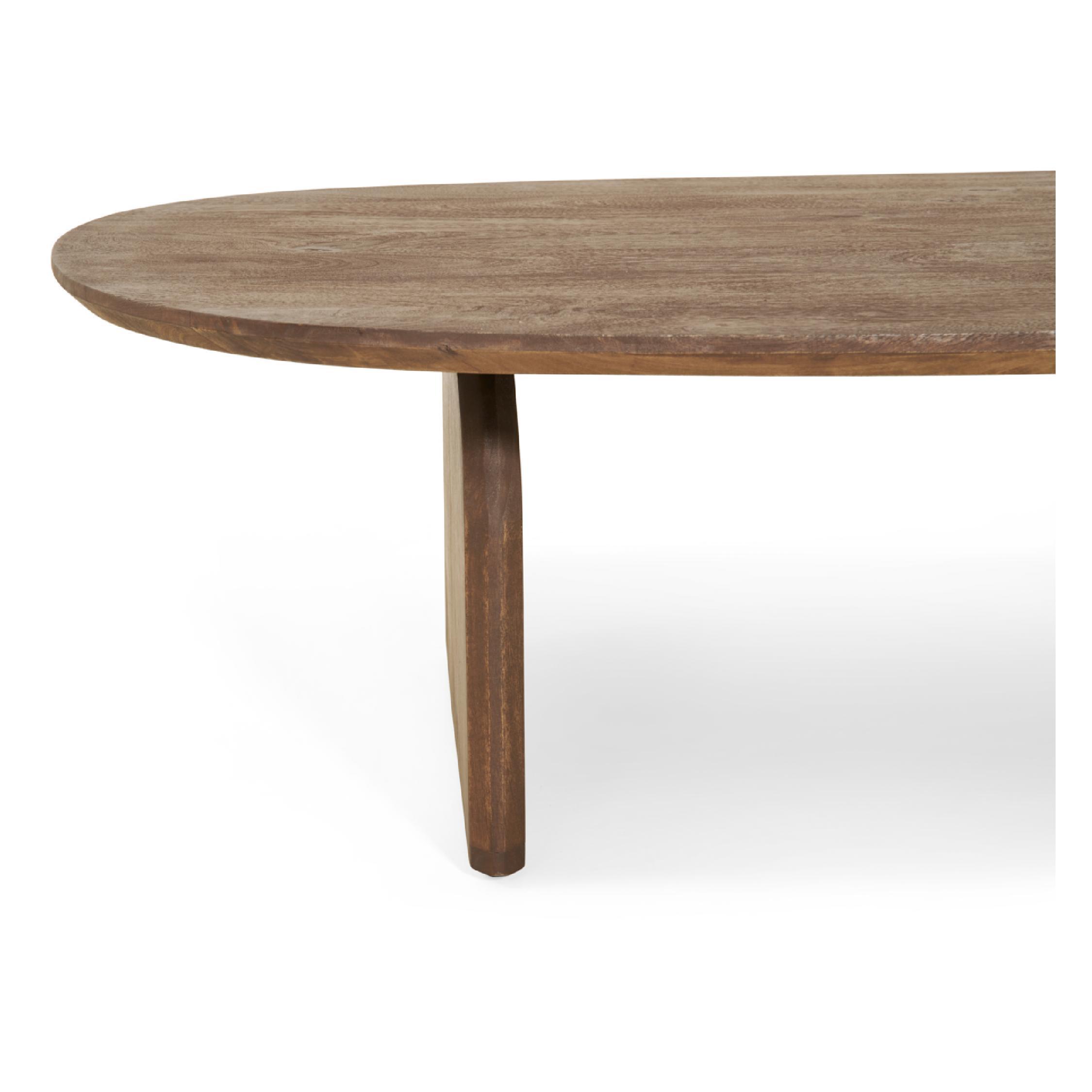 organische mangohouten salontafel Eira afbeelding 6