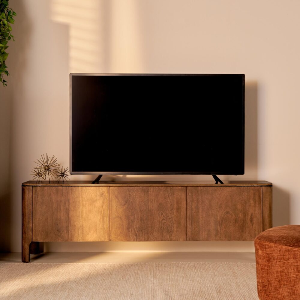 tv meubel mangohout Jona 175 cm afbeelding 8