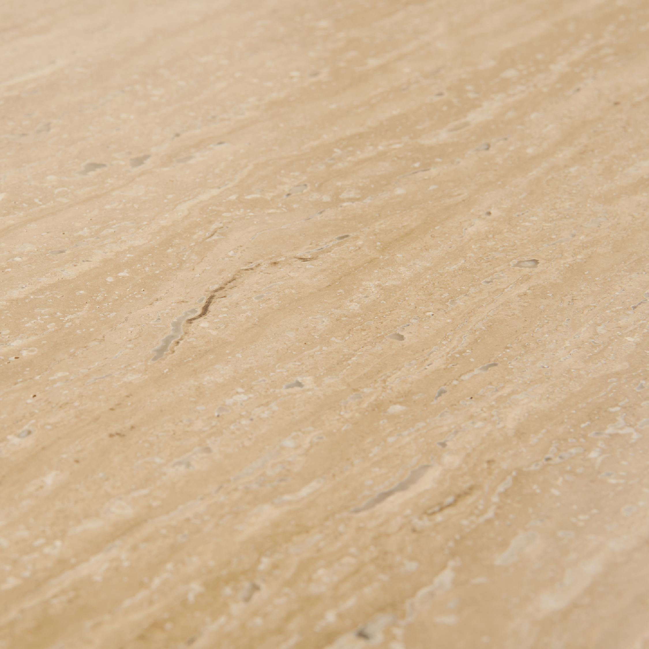 tv meubel mangohout marmer Jona 210 cm afbeelding 6