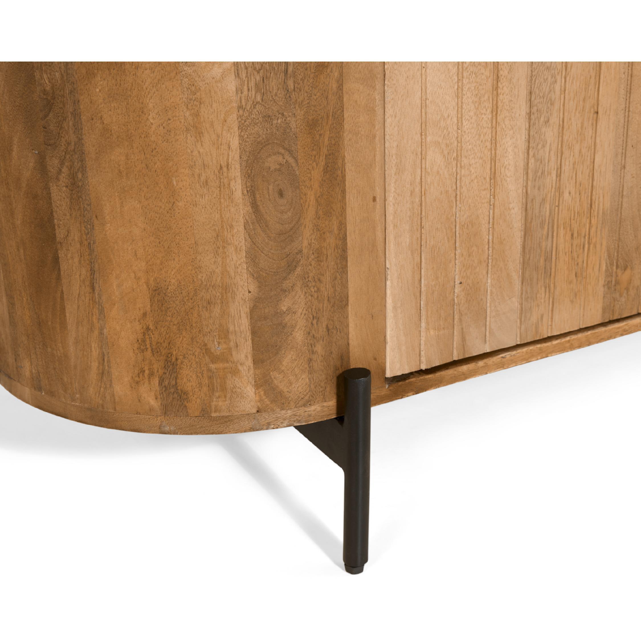 mangohouten wandkast Besa afbeelding 5