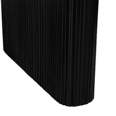 ovale eettafel, eettafel van 200x90 cm, eettafel, zwarte eettafel, tafel, Lynn eettafel, dinertafel