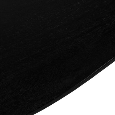 zwarte eettafel van mangohout, tafel, eettafel rond, eettafel zwart, zwarte eettafel , eettafel Sofia, eettafel, ronde eettafel, ronde eettafel van FSC®-gecertificeerd mangohout,