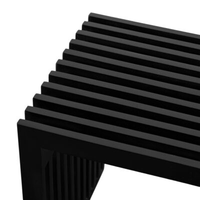 Halbankje Lexi, schoenenbank, bankje, schoenenbankje, halbankje, bankje zwart, zitplekje, schoenenbank Lexi,