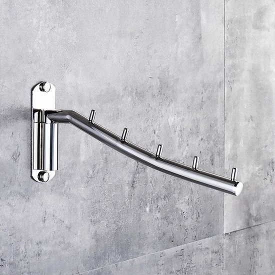 wanddroogrek, inklapbare kledinghaak, droogrek.