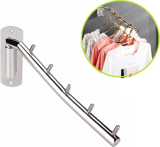 wanddroogrek, inklapbare kledinghaak, droogrek.