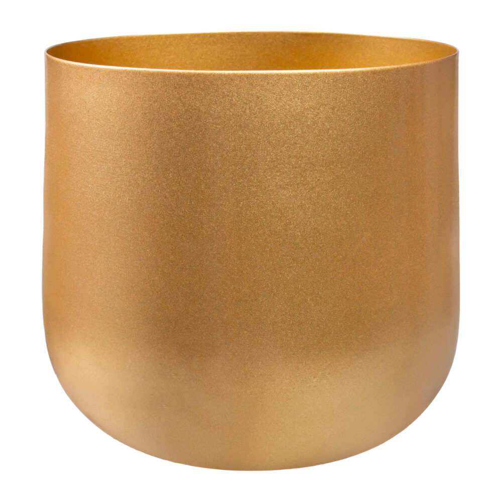 metalen planten pot, metalen bloempot, potten, bloempot goud, planten pot, gouden bloempot, ronde bloempot, plantenbak, plantenpot, bloemen pot,