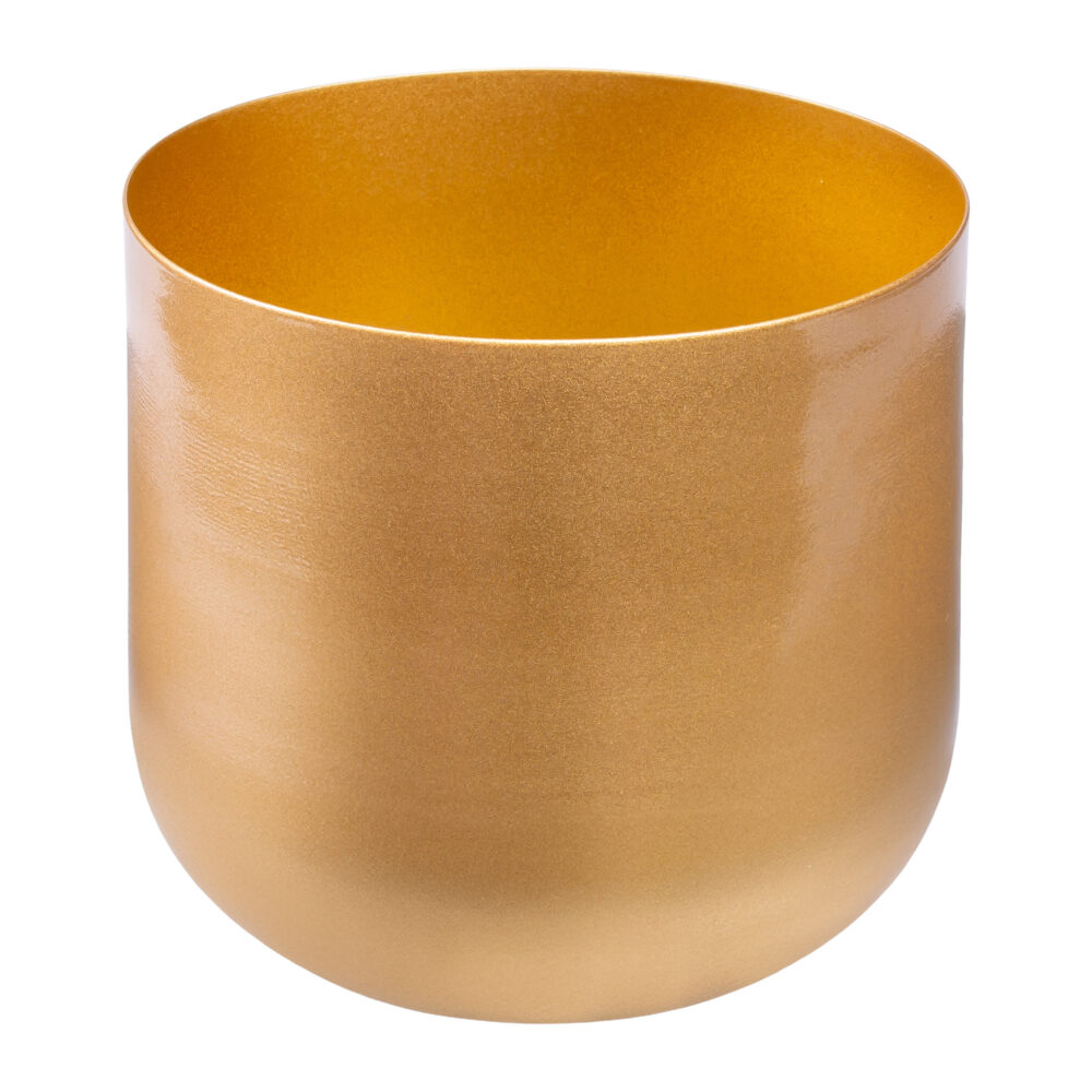 metalen planten pot, metalen bloempot, potten, bloempot goud, planten pot, gouden bloempot, ronde bloempot, plantenbak, plantenpot, bloemen pot,