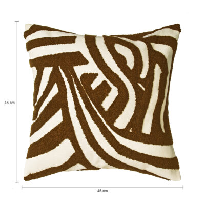 sierkussenhoes, zebra motief, Zebra kussenhoes, kussenhoes, kussens van 45x45 cm, hoes, kussens, sierkussens