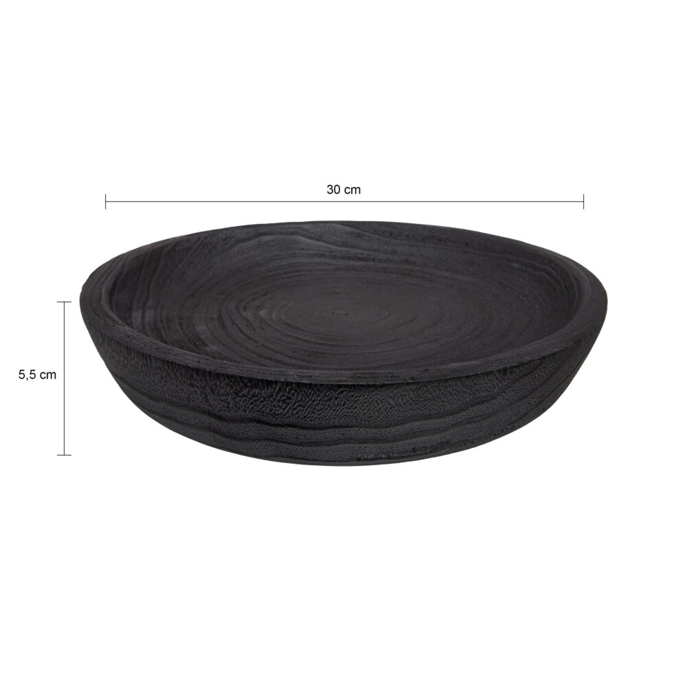 Decoratief houten dienblad, sierschaal, houten dienblad, dienblad, ronde dienblad, decoratieschaal, decoratief dienblad, decoratieve dienblad,