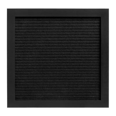 zwarte QUVIO letterbord , letterbord, zwarte letterbord, decoratieve letterbord, welkomstbord, letterbord zwart,