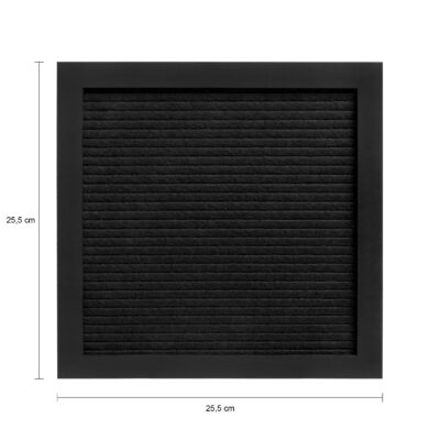 zwarte QUVIO letterbord , letterbord, zwarte letterbord, decoratieve letterbord, welkomstbord, letterbord zwart,