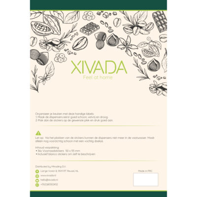 witte labelset, siroop labels, witte koffie en siroop labels, stickers, labels, set,