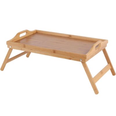 bedtafeltje, bedtafeltje dienblad, bedtafeltje dienblad van bamboe, tafeltje, dienblad, laptoptafel, dienblad, bamboe bedtafeltje dienblad