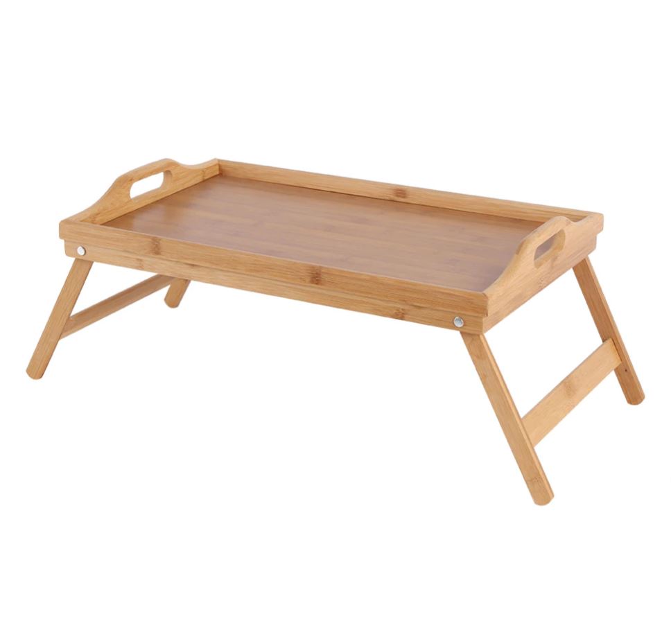 bedtafeltje, bedtafeltje dienblad, bedtafeltje dienblad van bamboe, tafeltje, dienblad, laptoptafel, dienblad, bamboe bedtafeltje dienblad