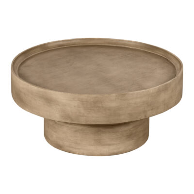 Lewis & Loft Coffee table - Luus - LL44465 - Mango Wood - Round ⌀80 - Natural matte_afb1