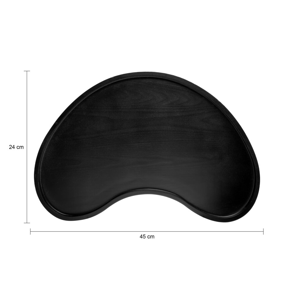 zwarte dienblad, dienblad zwart, zwart dienblad, houten dienblad zwart, dienblad, tray,