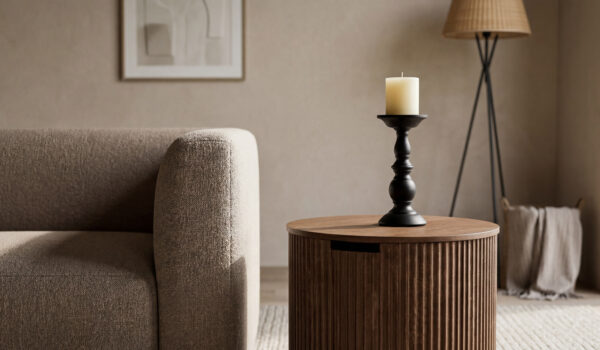 Donkerbruine salontafel