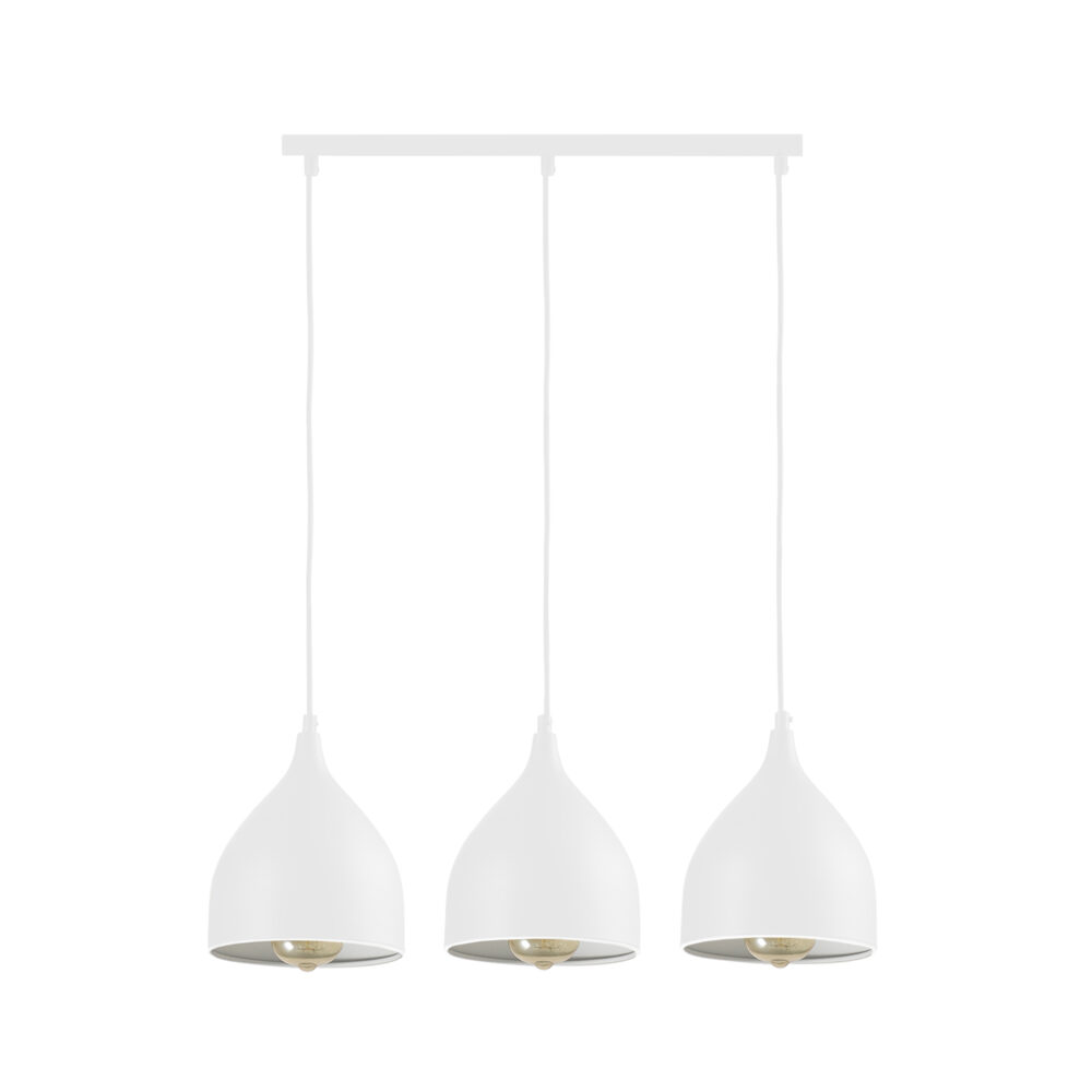 QUVIO Hanglamp 3-lichts wit - QUV5061L-WHITE_afb2