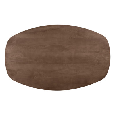 Lewis & Loft Dining Table - Luna - LL44399 - Danish oval - 160 x 100 cm - Brown_afb7