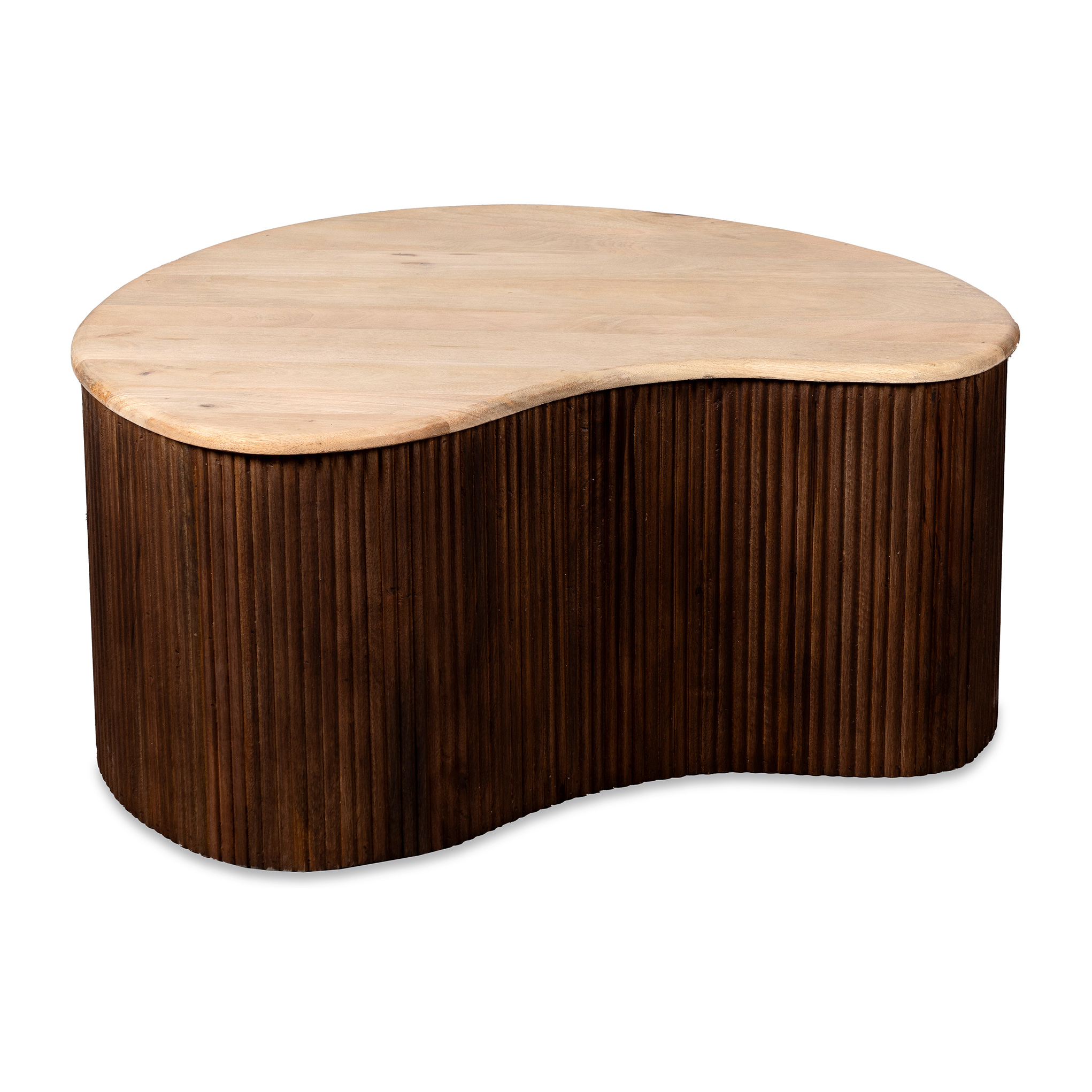 Lewis & Loft Coffee Table - Lena - LL44315 - Organic shape - Maat L - Brown_afb1