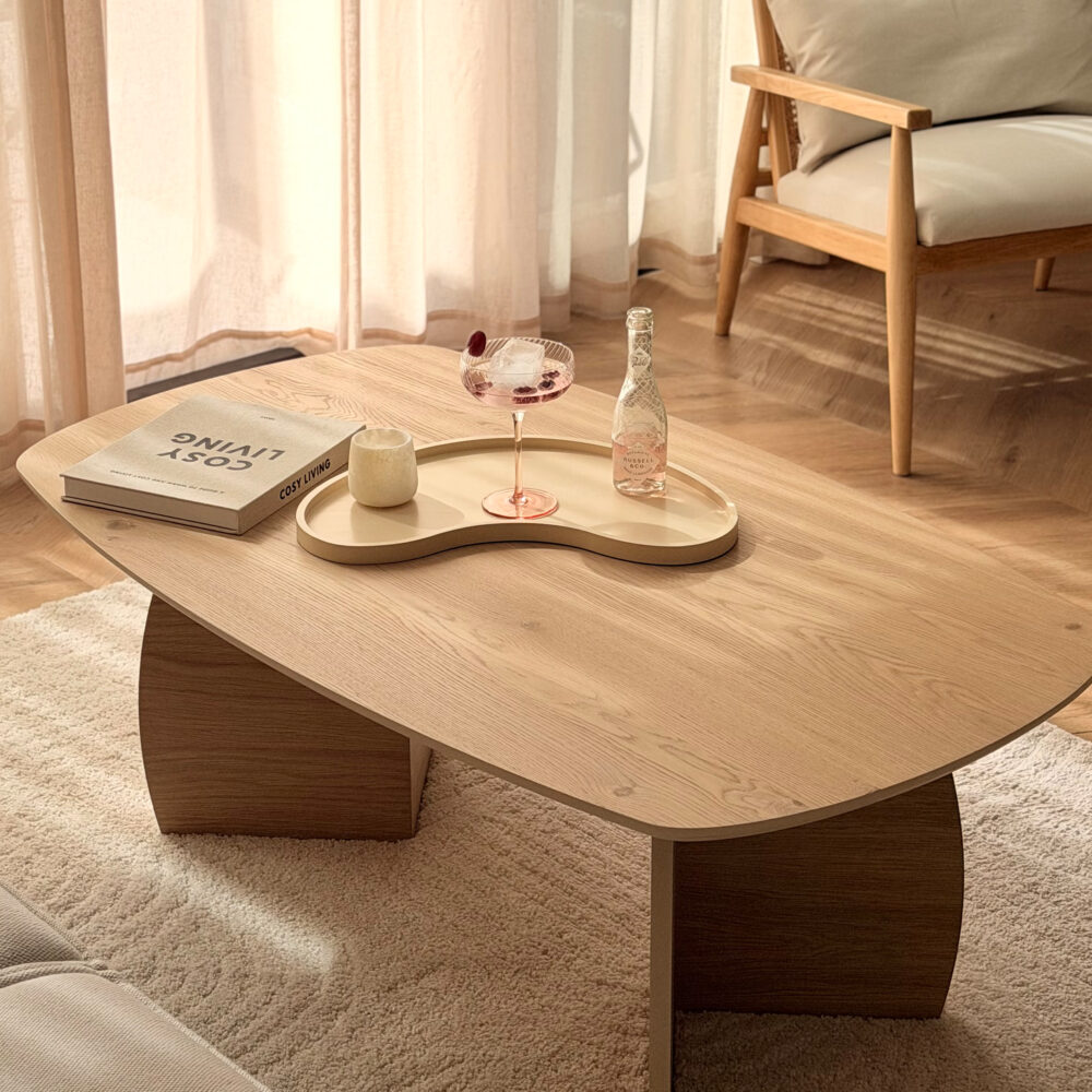 houten dienblad beige, beige dienblad, dienblad beige, tray, organisch dienblad, dienblad,