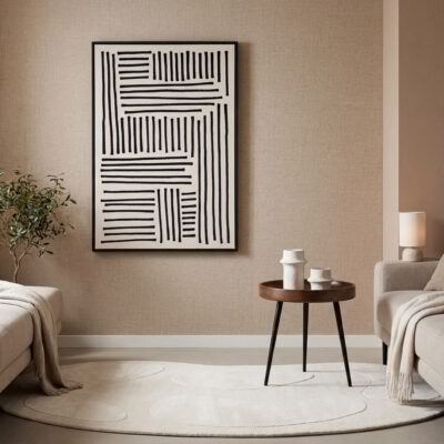 Nest of Nora set van 2 kandelaars - Cement - Wit_afb10