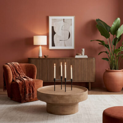 Nest of Nora Retro design fauteuil Kjell - stof - Roest_afb8