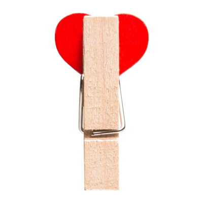 houten mini wasknijpers, Set van 25 mini wasknijpers, wasknijpers, mini wasknijpers, Houten wasknijpers, fotoknijpers, rode hartje, mini wasknijpers hout,