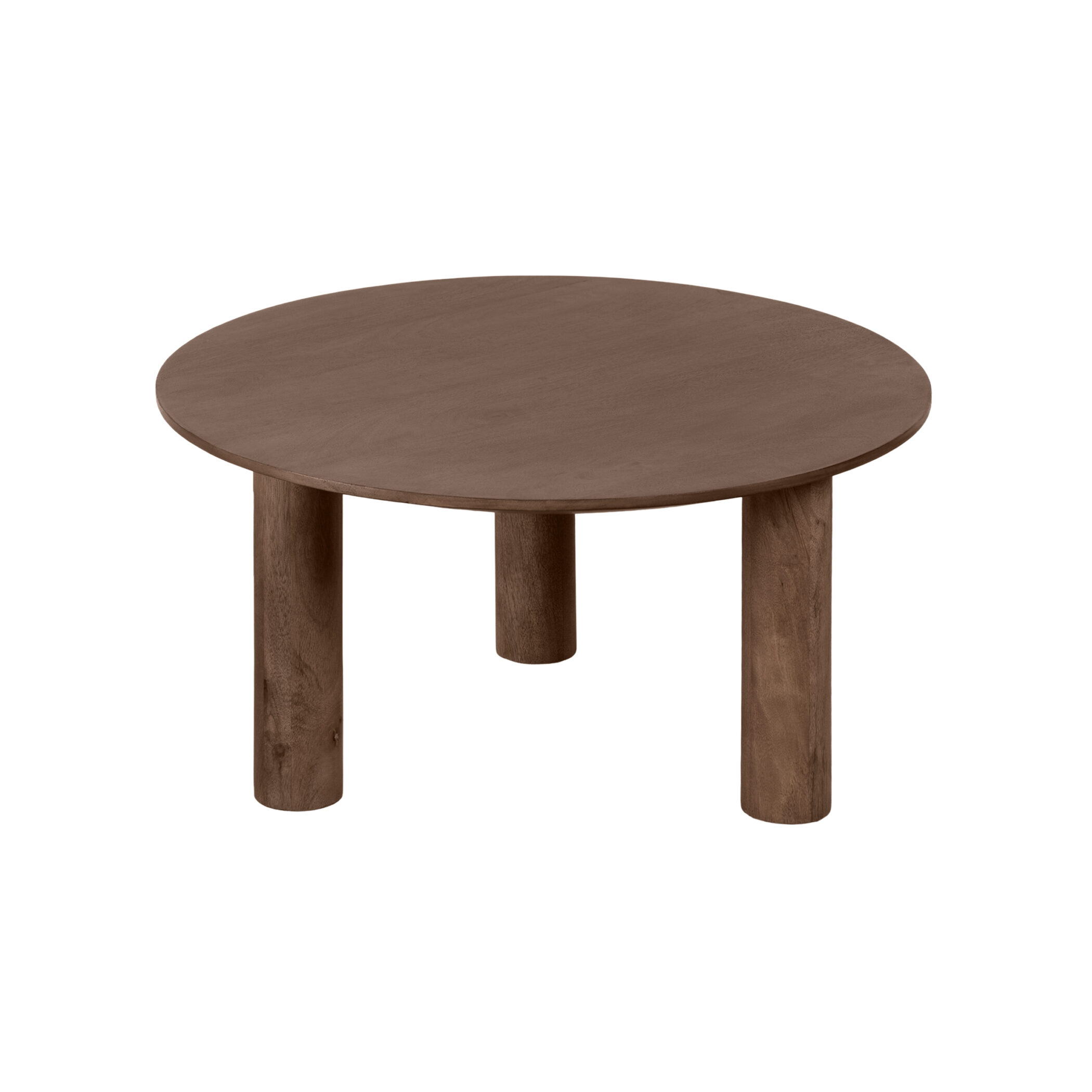 Lewis & Loft Salontafel Lian - FSC® Mangohout - Rond ⌀70 cm - Bruin