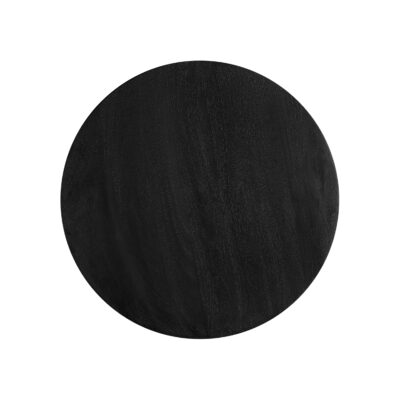 Ronde koffietafel Lian zwart, tafel, zwarte salontafel, Ronde koffietafel, salontafel, salontafel Lian, zwarte ronde salontafel,