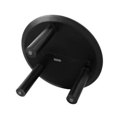 Ronde koffietafel Lian zwart, tafel, zwarte salontafel, Ronde koffietafel, salontafel, salontafel Lian, zwarte ronde salontafel,