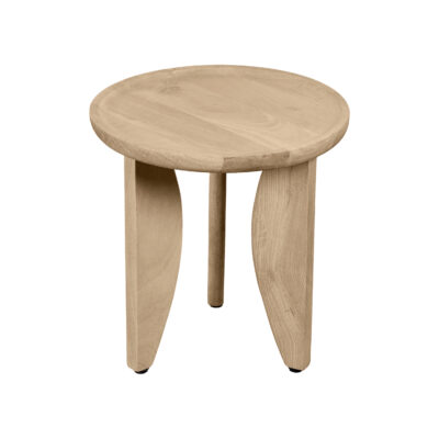 Lewis & Loft Salontafel Luuk – FSC® Mangohout – Rond – Naturel – Set van 2