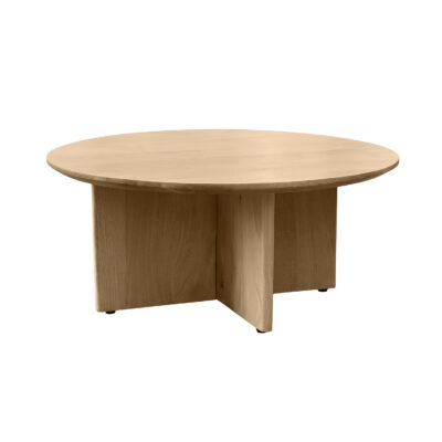 Lewis & Loft salontafel Lupe rond naturel mangohout