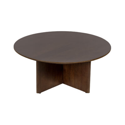salontafel Lupe, Lupe salontafel, ronde tafel, ronde salontafel, tafel, FSC® gecertificeerd mangohout, houten salontafel, salontafel,