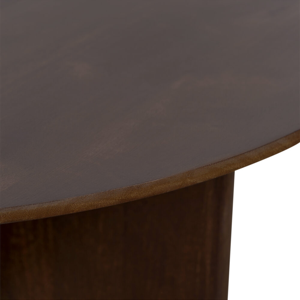 salontafel Lupe, Lupe salontafel, ronde tafel, ronde salontafel, tafel, FSC® gecertificeerd mangohout, houten salontafel, salontafel,