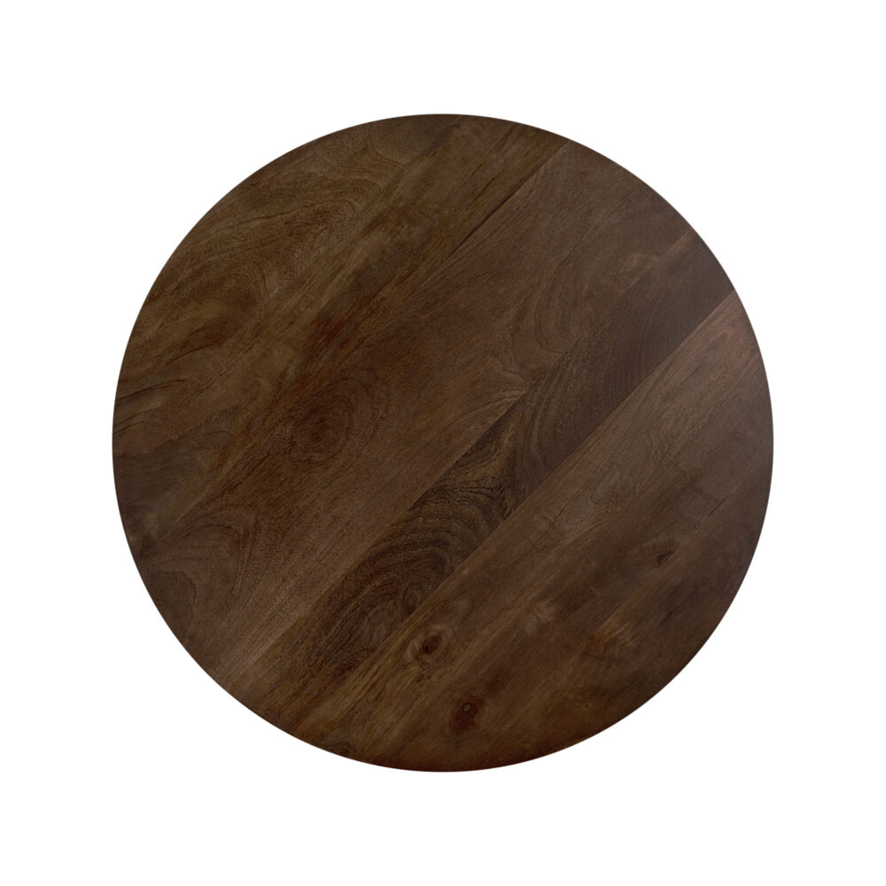 salontafel Lupe, Lupe salontafel, ronde tafel, ronde salontafel, tafel, FSC® gecertificeerd mangohout, houten salontafel, salontafel,