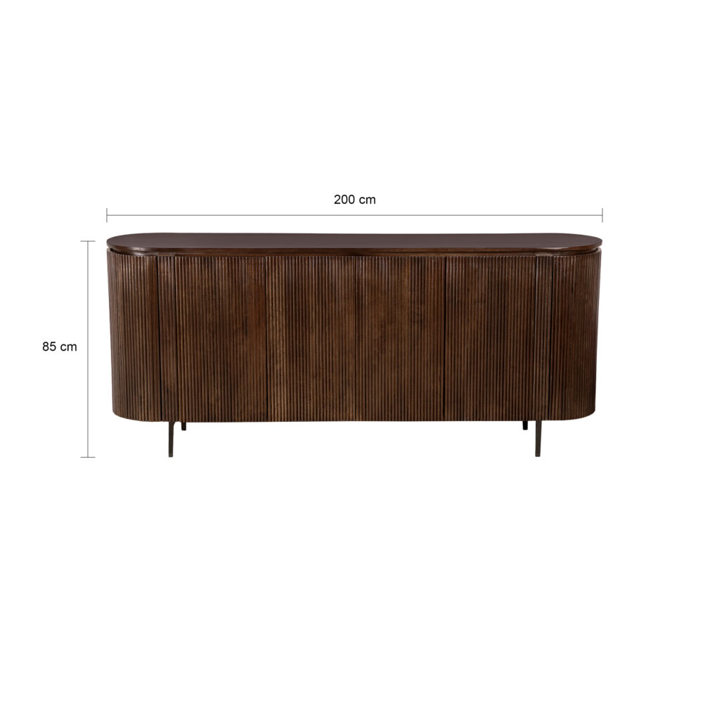Mangohouten dressoir Lena, dressoir Lena, dressoir, mangohouten dressoir, meubel, dressoir Lena