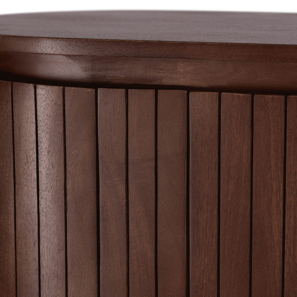 wandkast Louise, wandkast, bruine wandkast, houten wandkast, kast, Bruine opbergkast