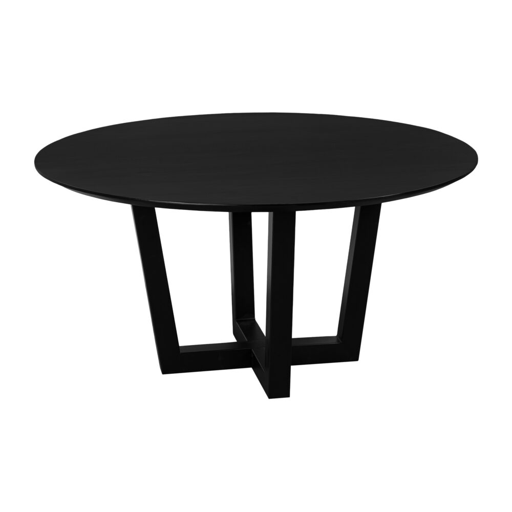 ronde eettafel Sofia, eettafel, W-poot, eettafel Sofia, ronde eettafel, eettafel 130 cm, tafel, ronde tafel, Ronde eettafel van 130 cm,
