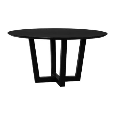 ronde eettafel Sofia, eettafel, W-poot, eettafel Sofia, ronde eettafel, eettafel 130 cm, tafel, ronde tafel, Ronde eettafel van 130 cm,