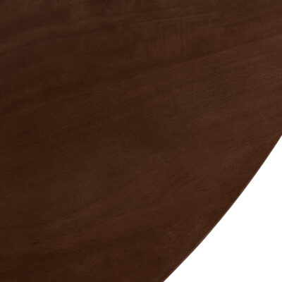 zwarte W-poot, eettafel Sofia, ronde eettafel, eettafel, tafel, Ronde eettafel van 130 cm,