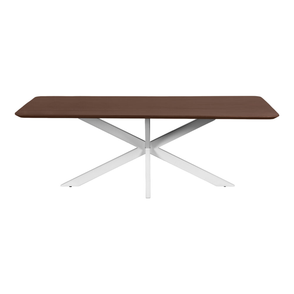 witte X poot, eettafel Sofia, eettafel, tafel, 180x90 cm,