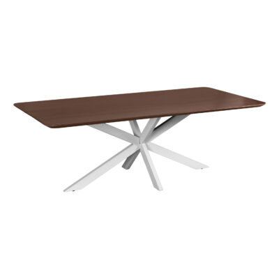 witte X poot, eettafel Sofia, eettafel, tafel, 180x90 cm,